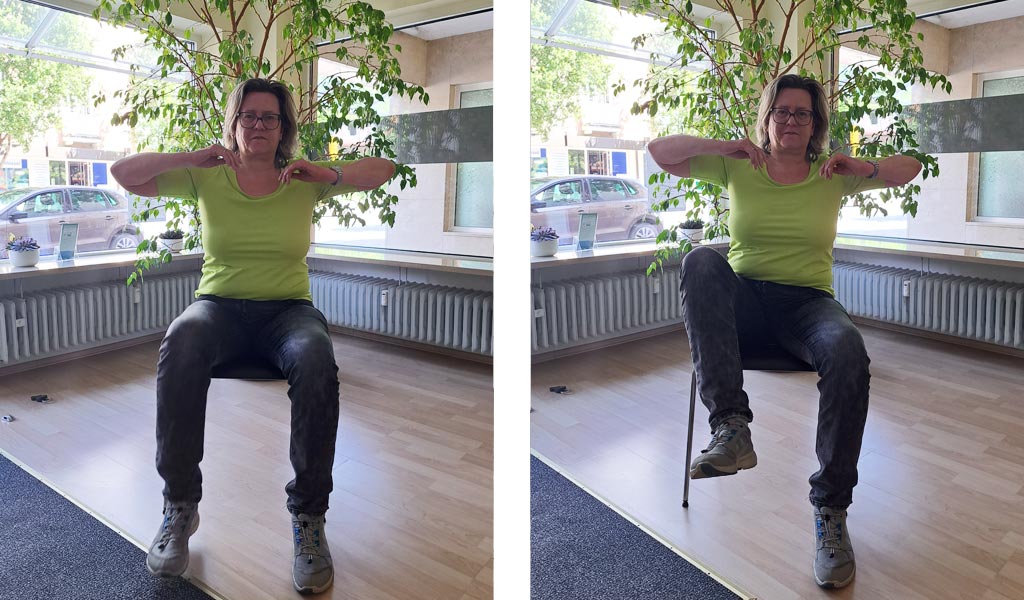 training alltag uebung leicht 2