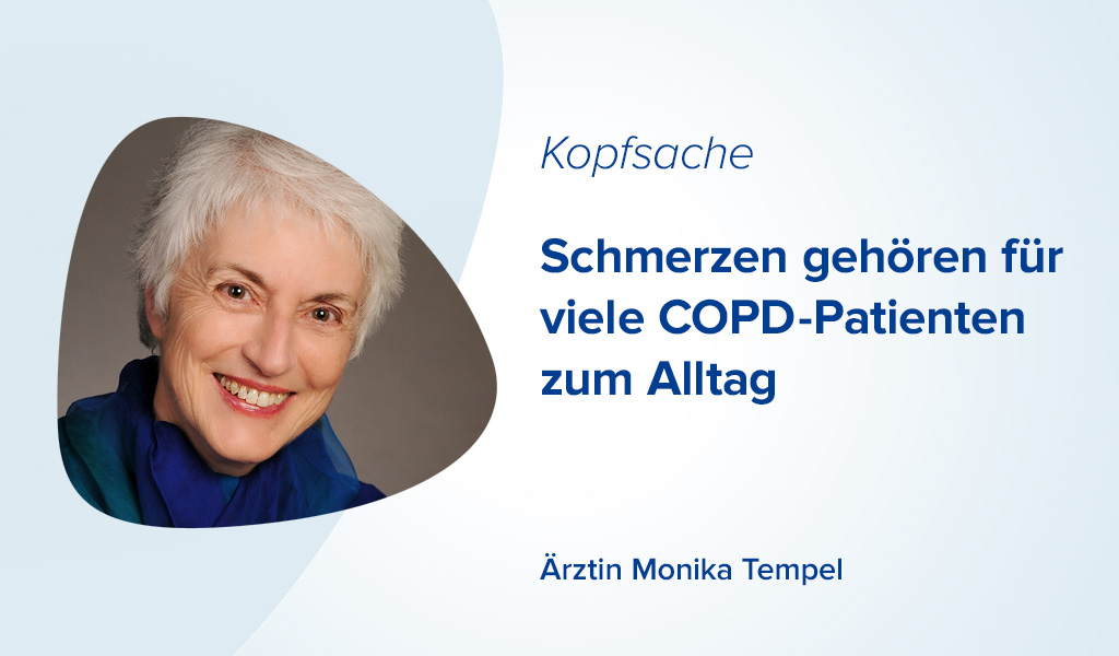 Schmerzen gehören für viele COPD-Patienten zum Alltag